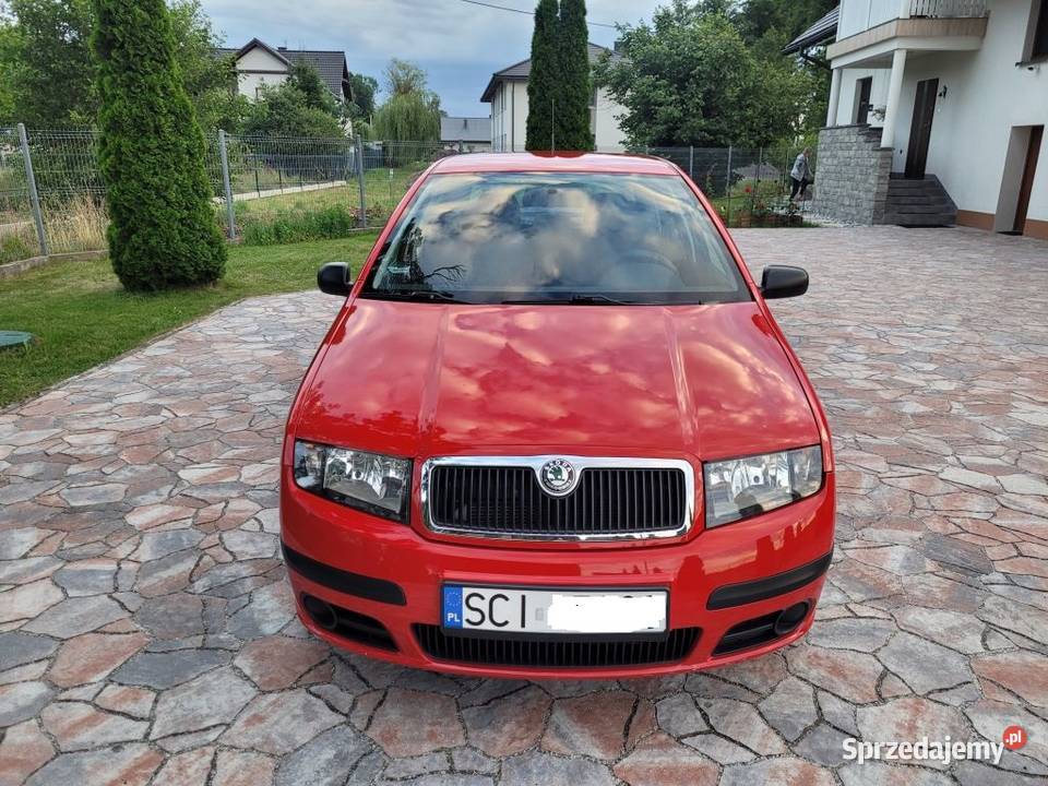 2007 Krajowa Fabia Klima serwis ASO piękny stan śląskie Chybie