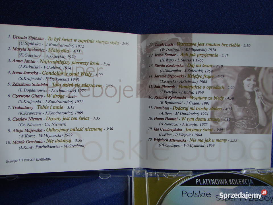 Polskie Super Przeboje CD cz2 Platynowa kolekcja Lublin