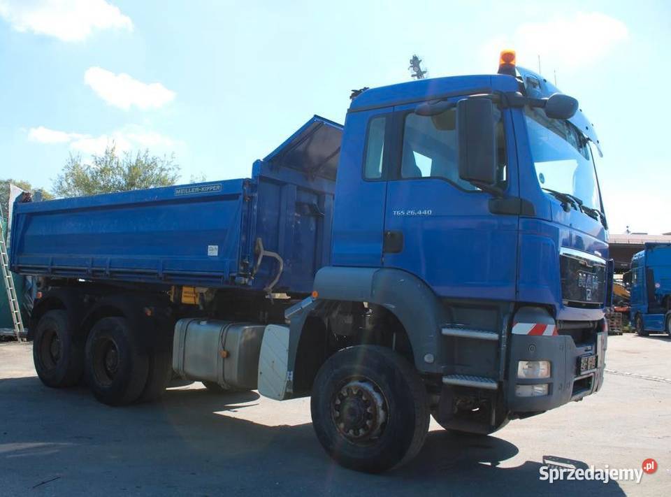 Wywrotka 6x6 wywrotka 3 strona Bordmatic Man TGS nie mazowieckie Warszawa