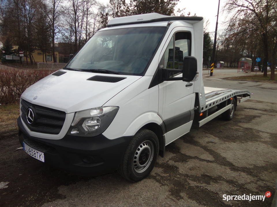 MercedesBenz Sprinter autolaweta kupiony w Polsce Lublin