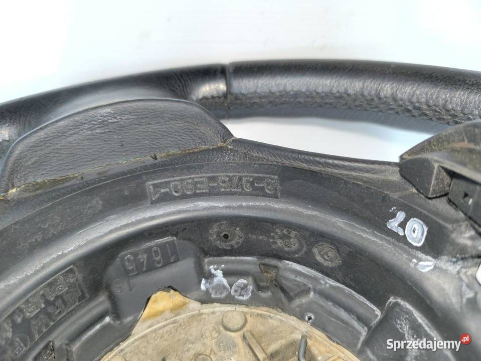 KIEROWNICA SKÓRA MULTIFUNKCJA BMW E90 E91 20D wielkopolskie