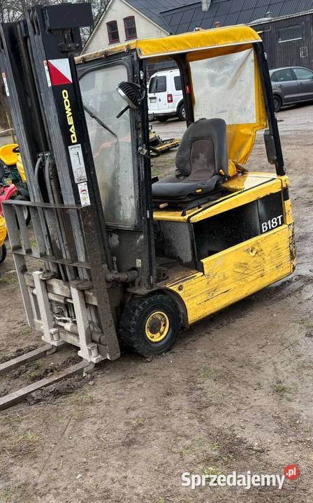 Wózek widłowy elektryczny Daewoo B18 T Wózki widłowe Brody
