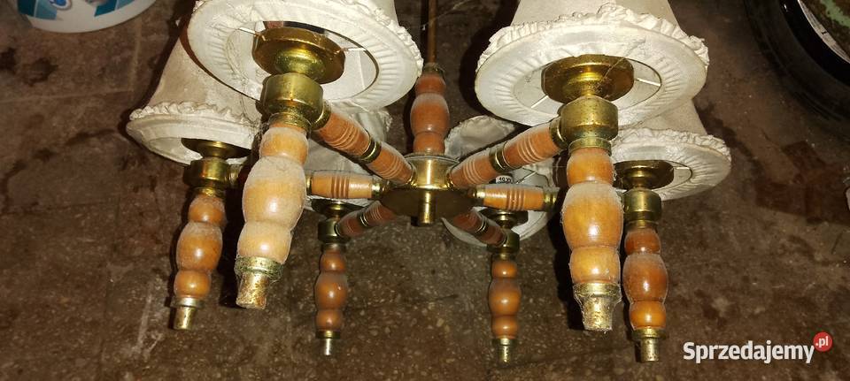 Stary żyrandol Augustów sprzedam