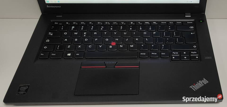 Laptop Lenovo T450 Intel i55300u 8GB Win11 Matryca LED  lubelskie Lublin