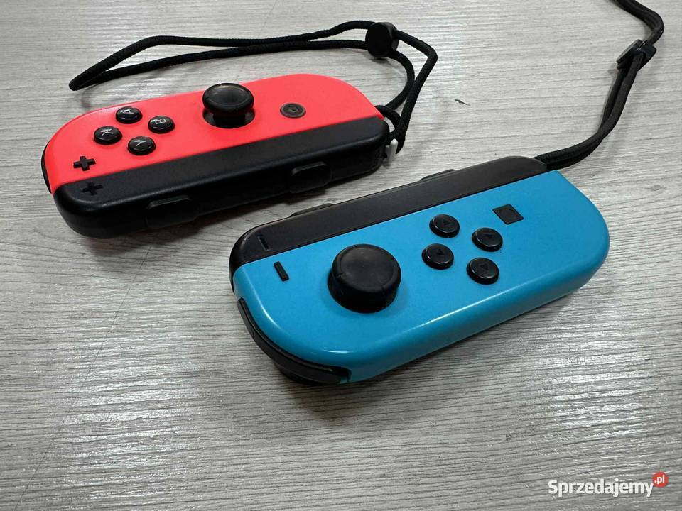 Kontroler NINTENDO Switch JoyCon NEON REDBLUE Konsole i automaty warmińsko-mazurskie Elbląg