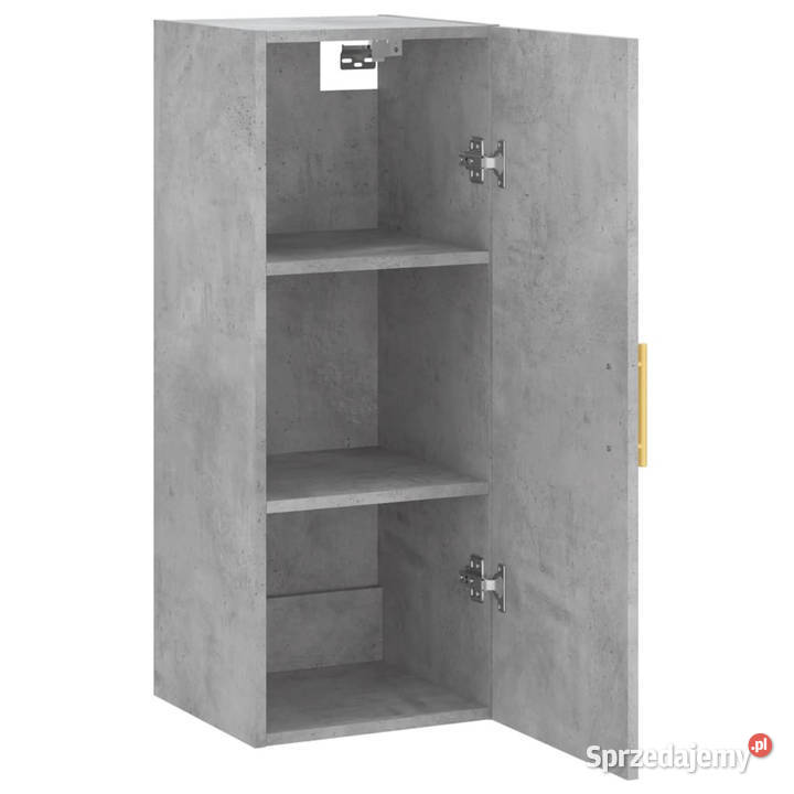 Szafka wisząca szarość betonu 345x34x90 WM828848 sprzedam
