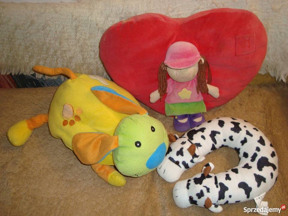 Maskotki przytulanki różne 5 sztukę