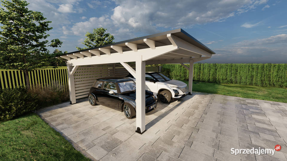 Wiata garażowa drewniana Sevilla 6M Warszawa