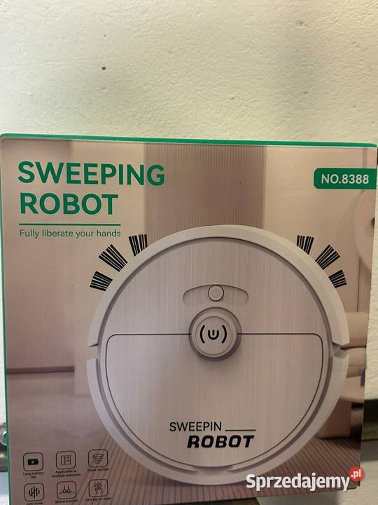 Robot sprzątający automatyczny odkurzacz biały lubelskie Biała Podlaska