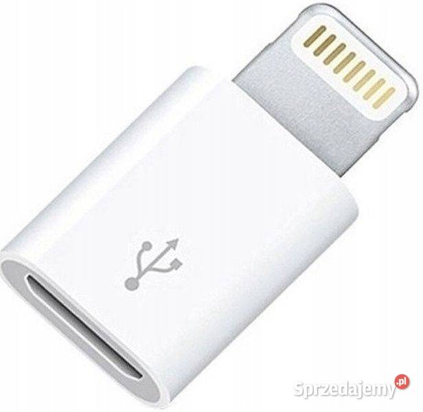 Adapter microUSB na Iphone 5, 6, 7, 8, iPad 8pin przejściówk