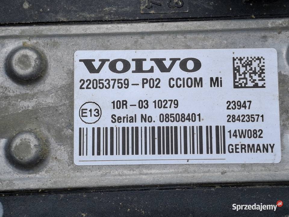 VOLVO FH4 FH 4 STEROWNIK ŚWIATEŁ CCIOM MODUŁ Bieleń