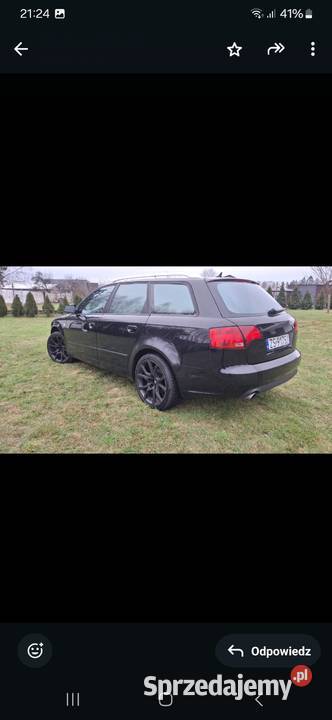 Audi a4 b7 2005 blac edytion Lotyń sprzedam