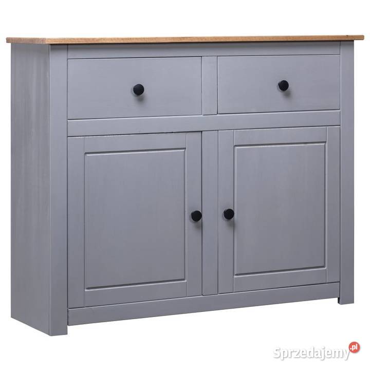 Szafka szara 93x40x80 lite drewno sosnowe seria mazowieckie Warszawa