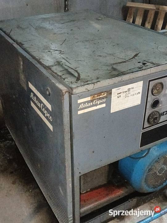 SPRĘŻARKA ŚRUBOWA ATLAS COPCO GA22 plus Zbiornik Wejherowo