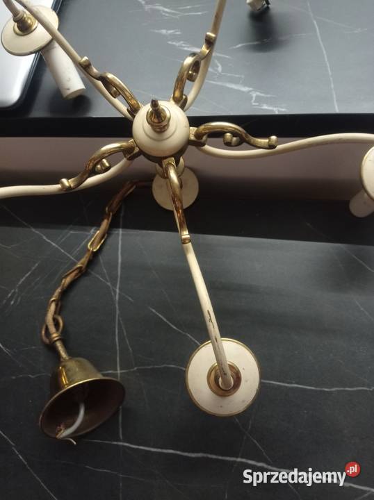 Stary żyrandol do renowacji Szczecin