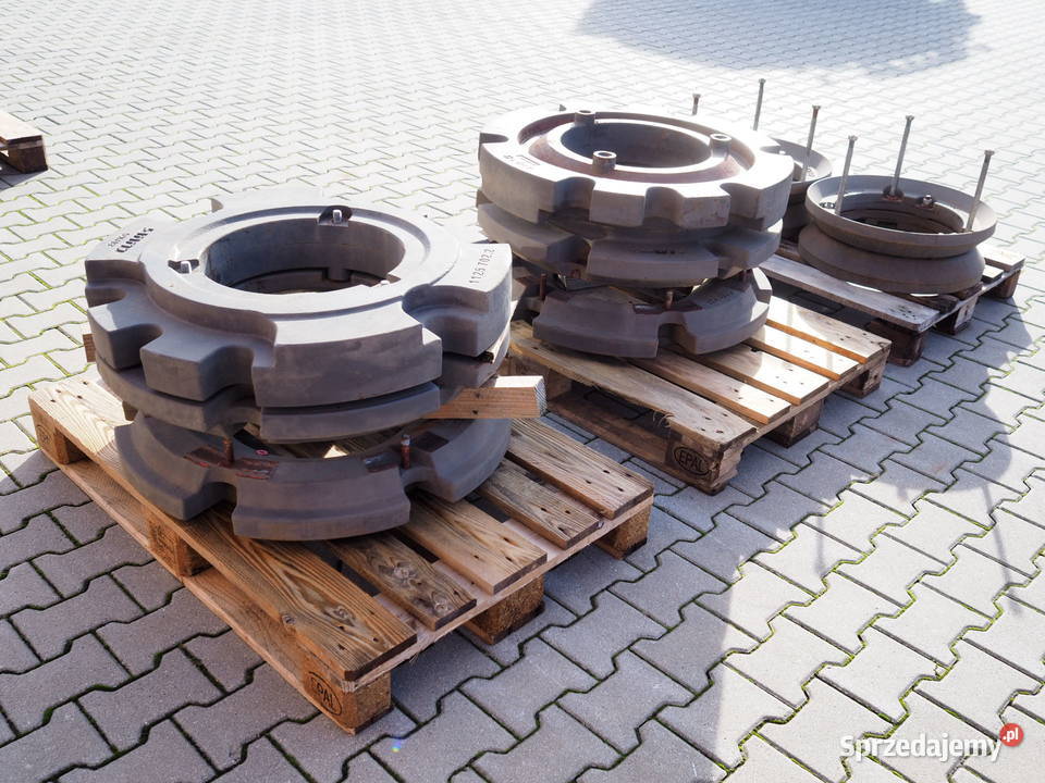 Claas Arion Axion zestaw obciążników balast w Koła i wagi Stęszew sprzedam