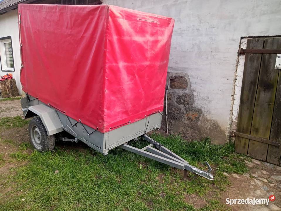 Przyczepa z Plandeką SAM Burtowe i plandeki Sierakowice
