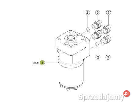 Claas Jaguar 970 orbitrol 0001411511 wielkopolskie Jastrzębniki