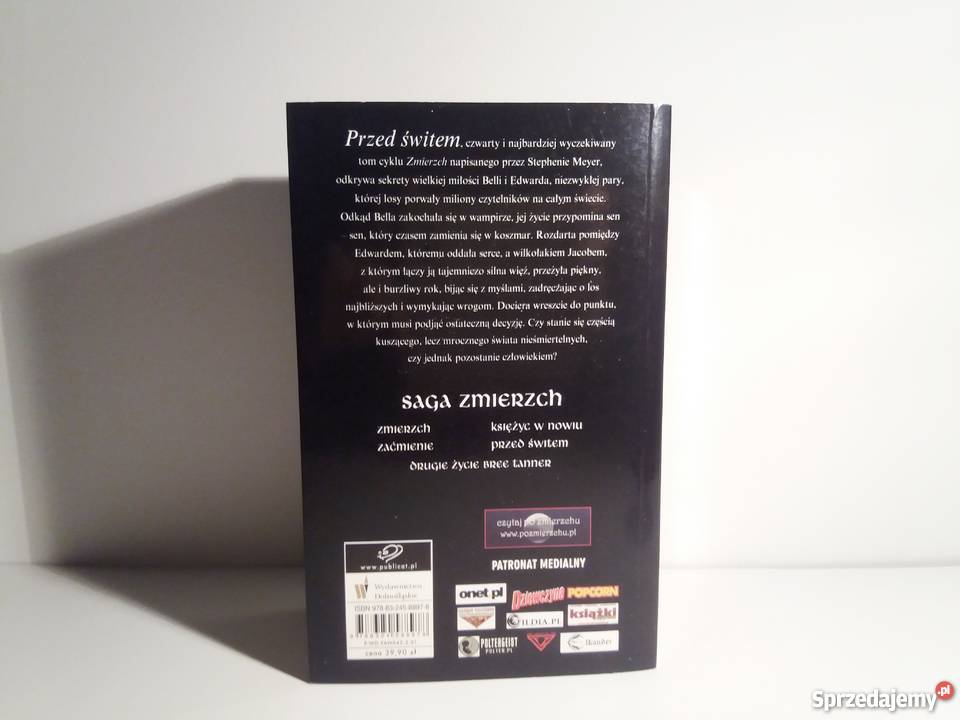 Stephenie Meyer Przed świtem Tom IV nowy przygodowe Warta