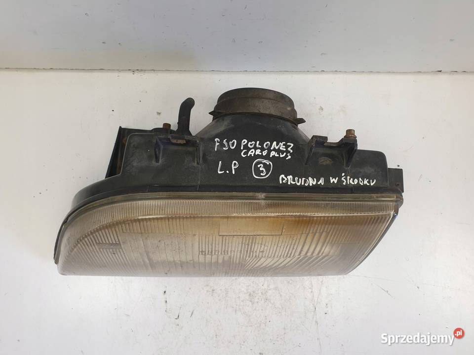 LAMPA LEWA Polonez Caro Plus PRZEDNIA lewy przód Rudka