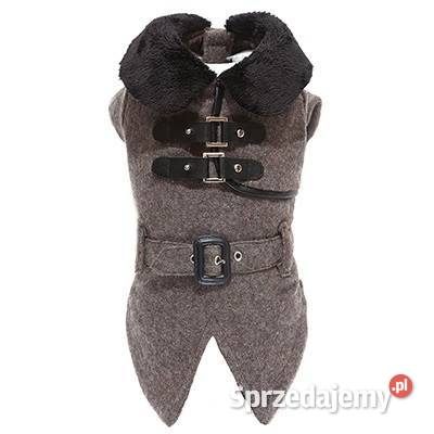 3XL Puppy Angel Płaszcz psa szary elegancki śląskie Gaszowice