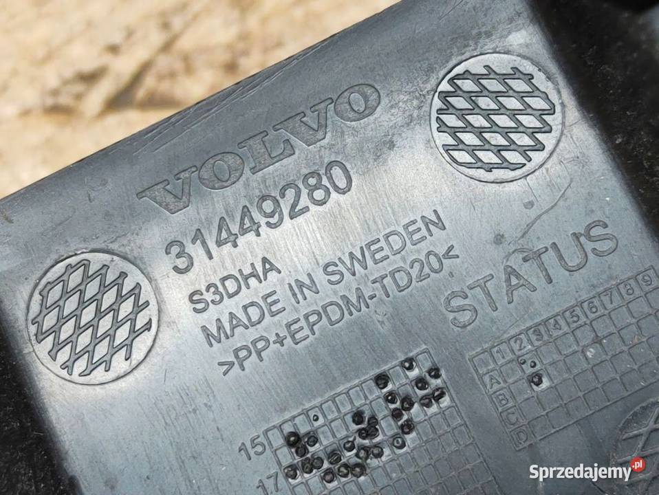 Mocowanie Ślizg Zderzaka Tył Środkowy Volvo V90 Pleszew
