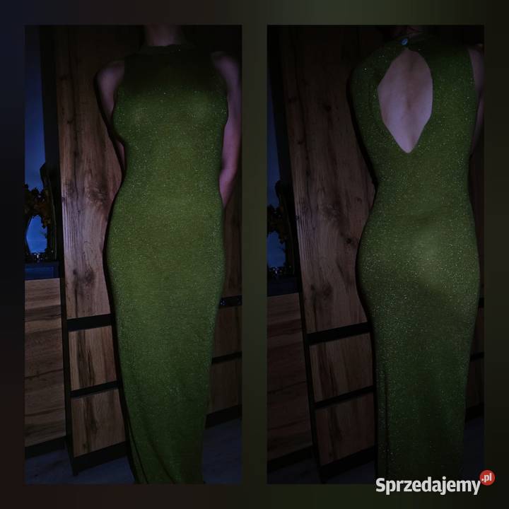 Sukienka błyszcząca maxi Barczewo