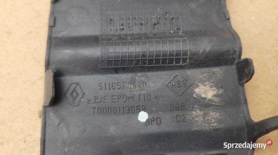 RENAULT CLIO IV HB ZAŚLEPKA HAKA ZDERZAKA TYŁ Ruda Śląska