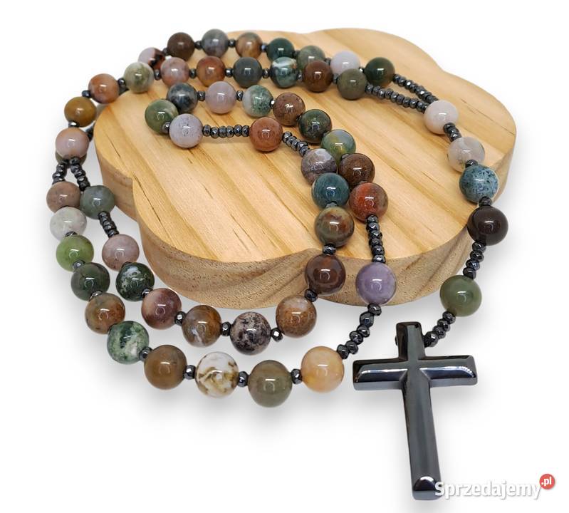 Różaniec z agatu AGAT INDYJSKI 1267 Warszawa