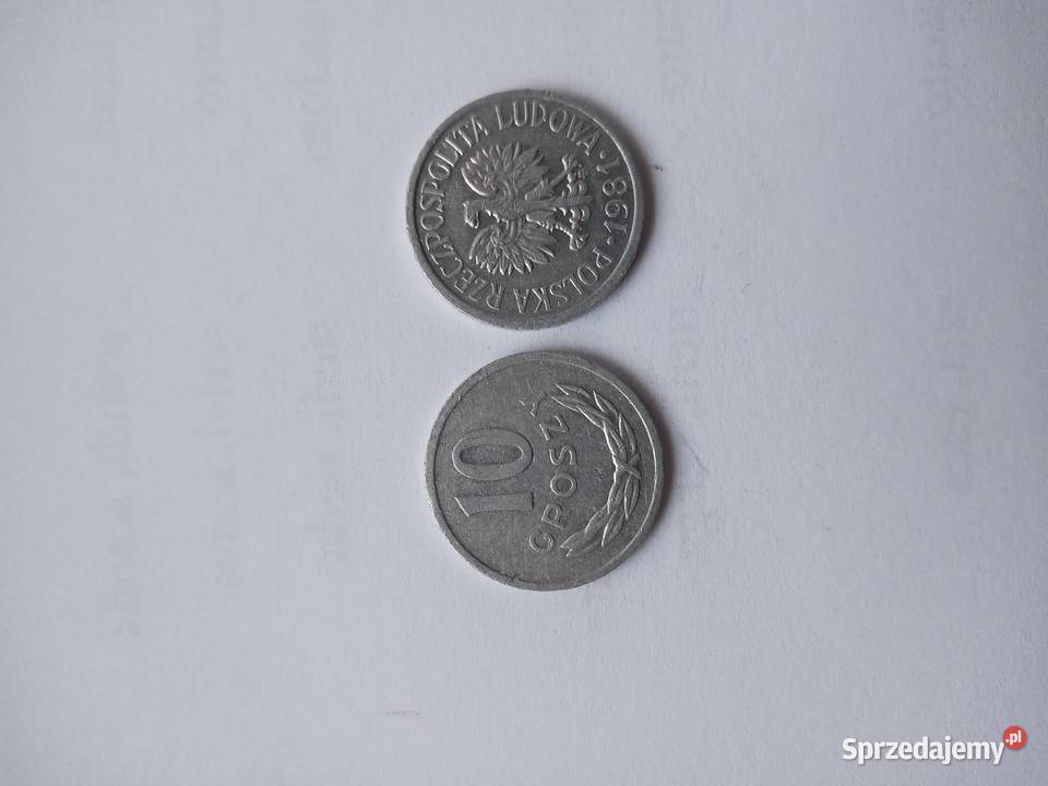 Monety PRL 10 groszy z 1949 1981 Szczecinek