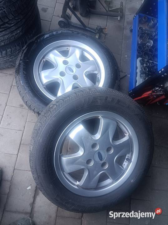 Sprzedam alufelgi ford fiesta focuskurier 140000km Myślenice