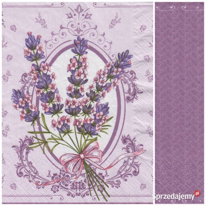 Dekupaż decoupage serwetki kwiaty łąz Skarżysko-Kamienna