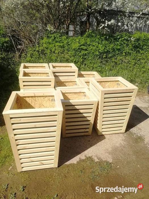 Skrzynia donica warzywniak zielnik WYSYŁKA DE FR Doniczki do rozsad Kazimierza Wielka sprzedam