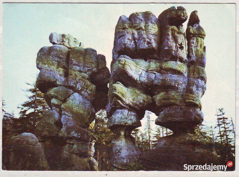 Kart Poczt Góry Stołowe rezerwat Świątynia Kolekcje Gliwice