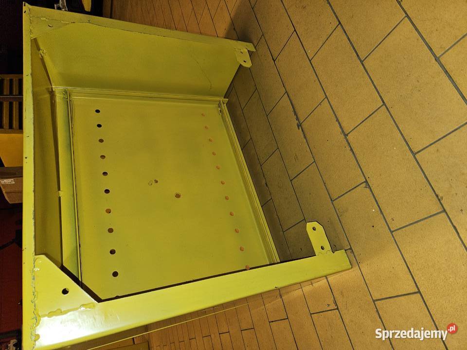 Szafka metalowa naścienna żółta 655x540x235 śląskie Zabrze sprzedam