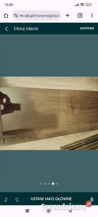 Metalowa toaletka vintage Olsztyn