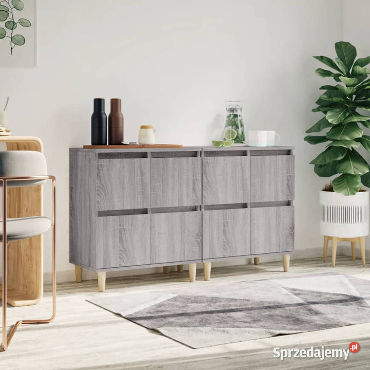 Komody 2 szary dąb sonoma 60x35x70 WM3185757 Warszawa