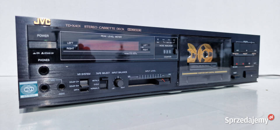 JVC TDX401 TD x401 Cassette Deck magnetofon wielkopolskie Międzychód