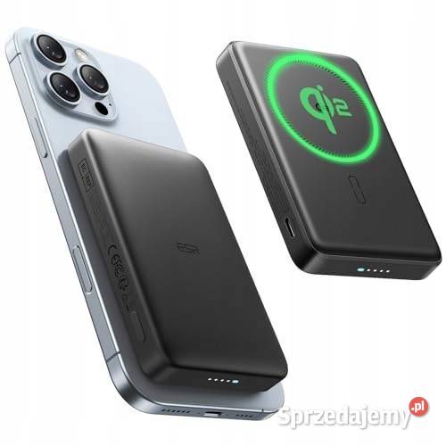 Powerbank ESR 10000 mAh czarny indukcja