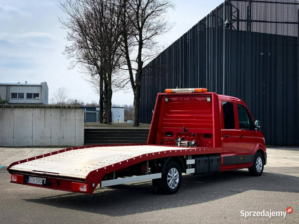 Volkswagen Crafter autolaweta doka Faktura VAT komputer pokładowy Tarnowskie Góry