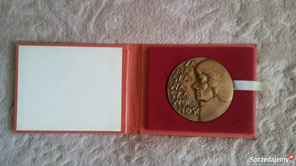 Medal okolicznościowy Warszawa