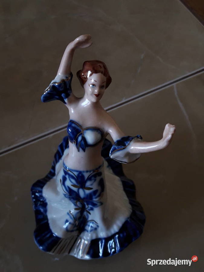 Porcelanowa tancerka Zygmunt Buksowicz Katowice Janów Lubelski