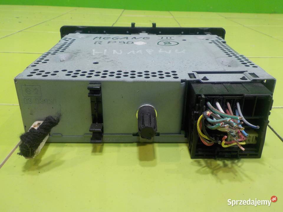 RENAULT MEGANE III 16 B 11r HB 5D radio CD Radioodtwarzacze Suków