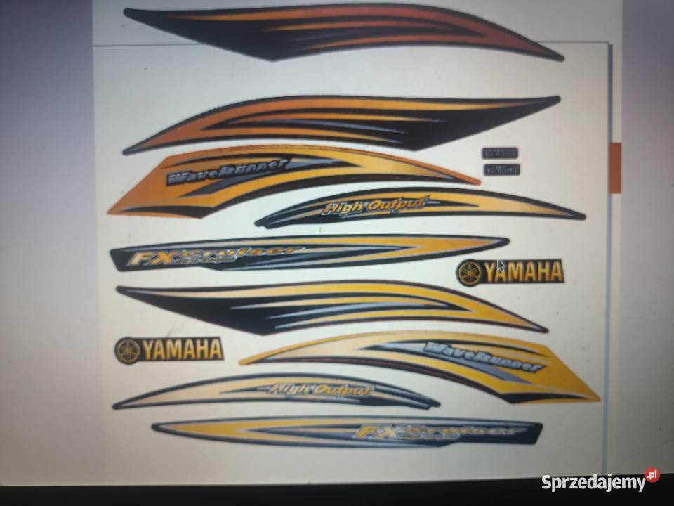 naklejki yamaha fx 160 cruiser 2008r Warszawa