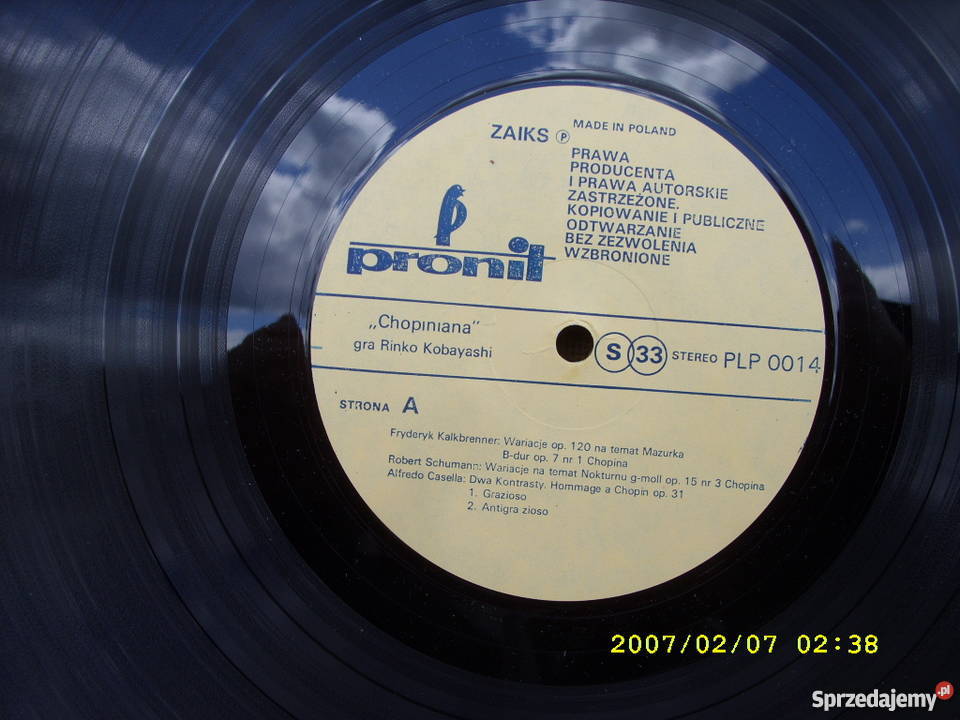 LP CHOPINIANAGRARINKO KOBAYASHIPronit PLP 0014