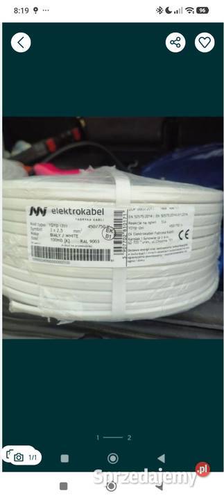 Kabel przewód 3x25 3x15 Piekary Śląskie