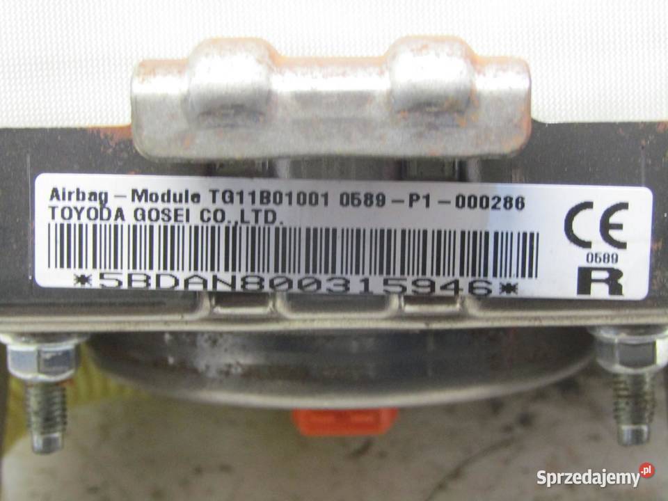 PODUSZKA PASAŻERA AYGO II PEUGEOT 108 CITROEN C1 lubelskie sprzedam