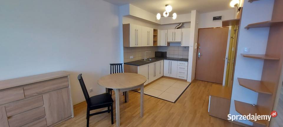 Słoneczny pokój z aneksem kuchennym 36m2 OCHOTA balkon Warszawa