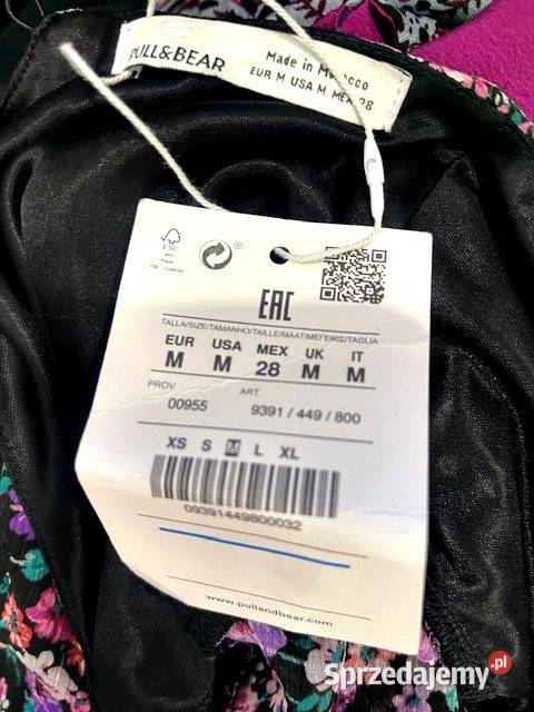 pullbear sukienka kwiaty floral nowa hit 38 Spódnice i sukienki Choszczno sprzedam