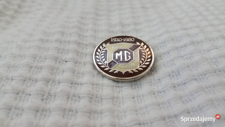 MG EMBLEMAT ZNACZEK LOGO NOWY RZADKOŚĆ RARYTAS Poznań